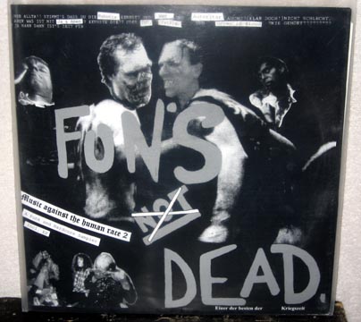 V/A MUSIC AGAINST THE HUMAN RACE 2 Compilation LP (Front Core)